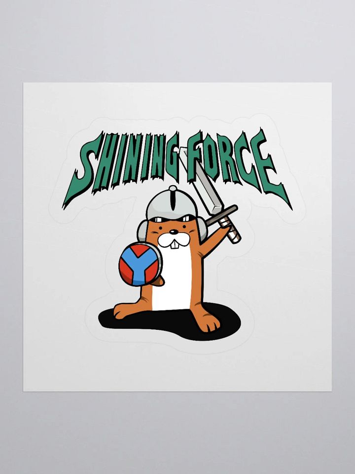 Shining Force: Yogurt & Logo Sticker product image (1)
