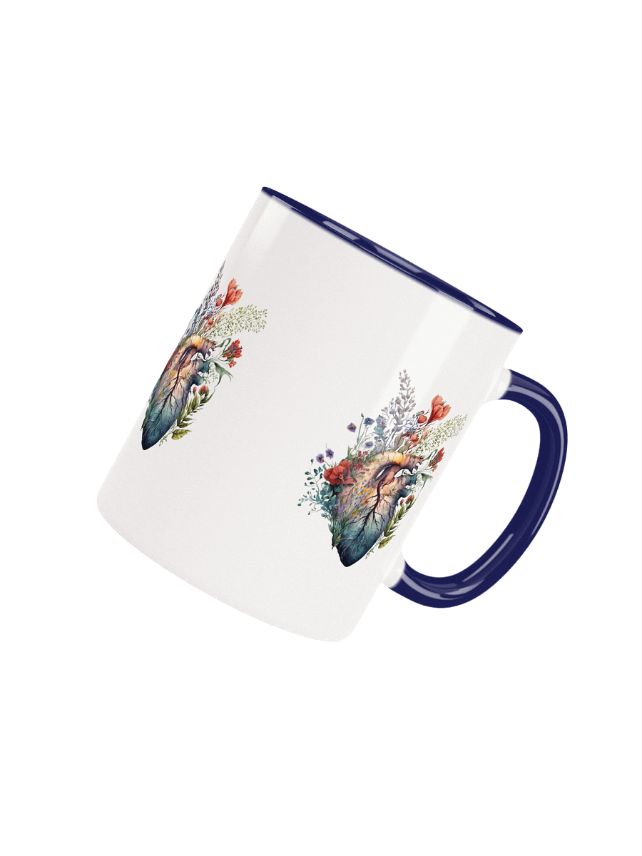 Floral Anatomy Heart Mug – Botanical Gift for Heart Care Heroes product image (28)
