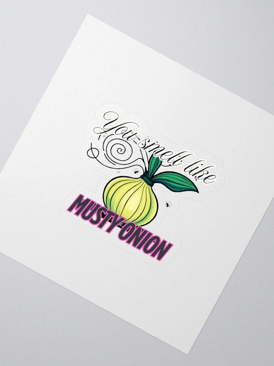 Musty Onion Kiss Cut Stickers product image (2)