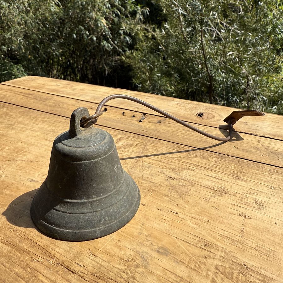 🎎 Antique Japanese Shop Bell - Echoes from a Mid-Showa Storefront product image (4)