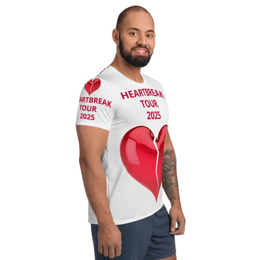 Heartbreak Tour 2025 Athletic T-Shirt product image (4)