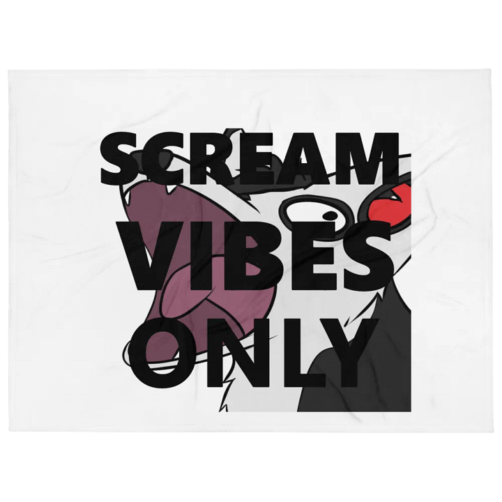 Scream Vibes Only Blanket product image (2)