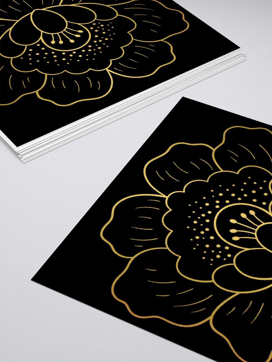InnerBloom Black Sticker product image (4)