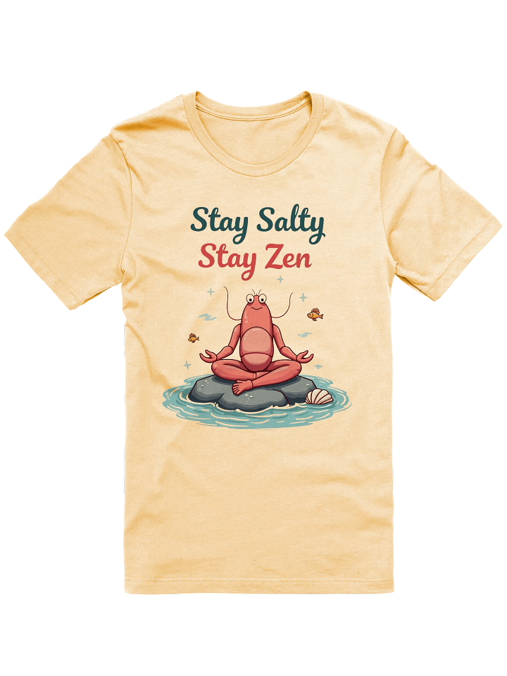 Stay Salty, Stay Zen | Chill Meditating Lobster T-Shirt product image (1)