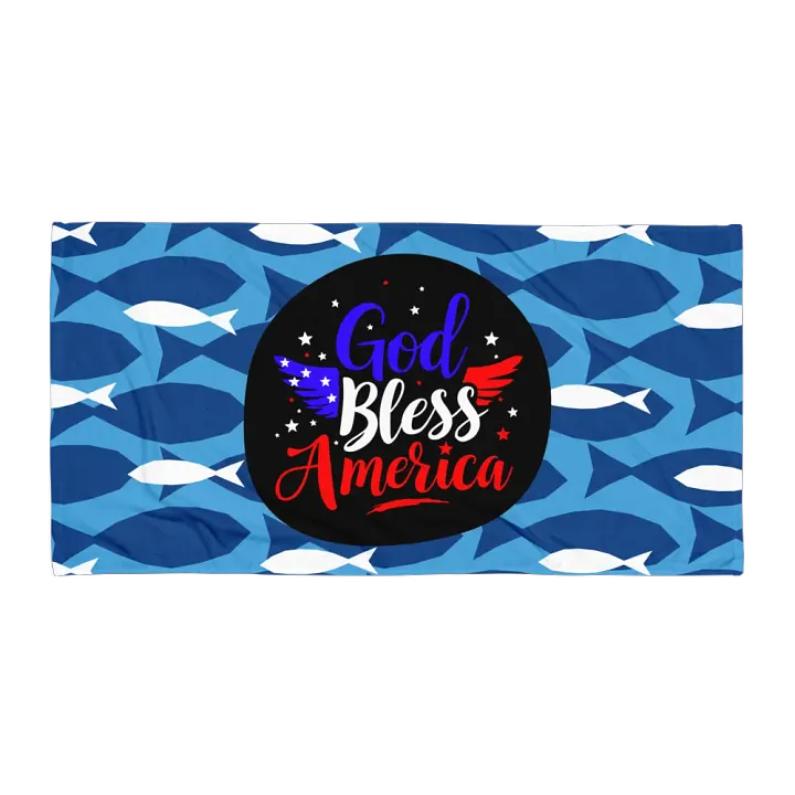 Towel: God Bless America product image (1)