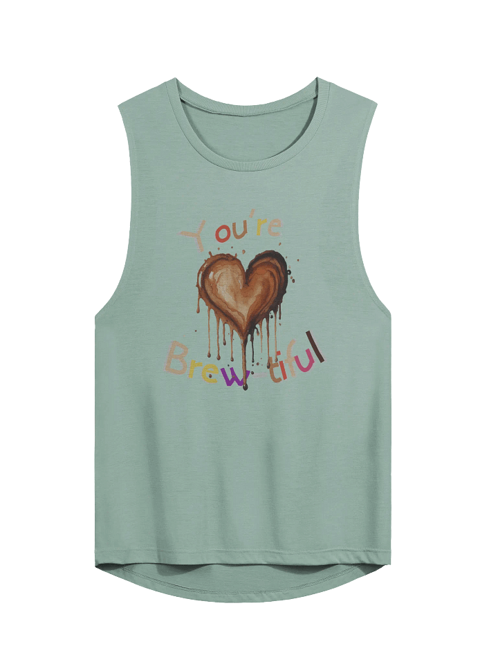 You're Brew-tiful Bella+Canvas Women's Flowy Muscle Tank product image (5)