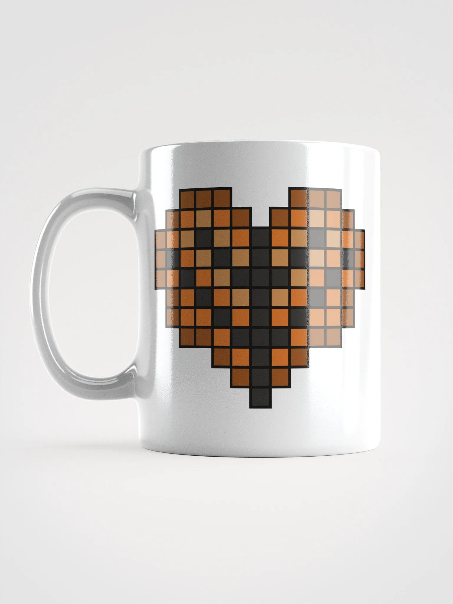 Fall Heart White Glossy Mug product image (1)
