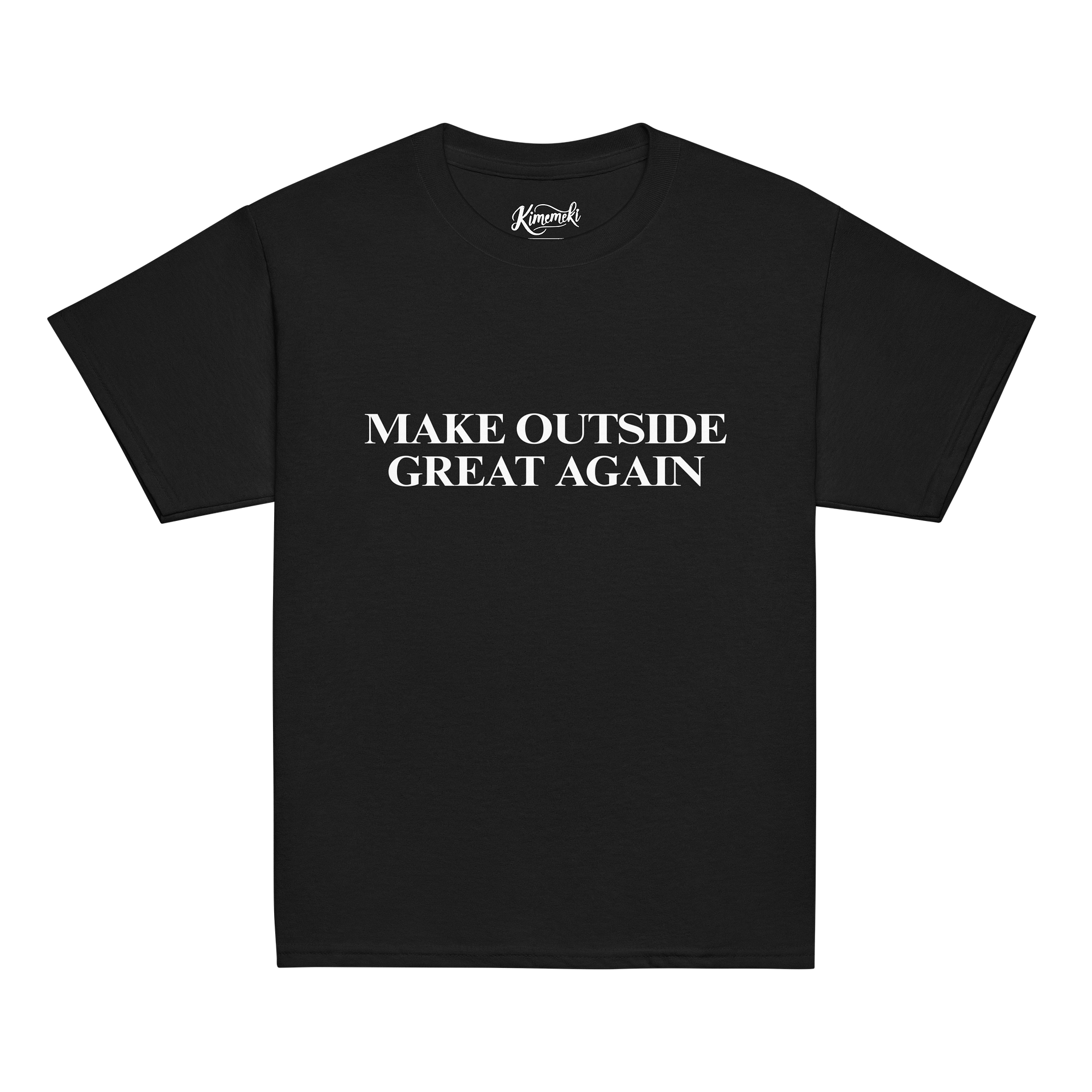 Make Outside Great Again 100% Cotton Youth Classic Tee product image (6)