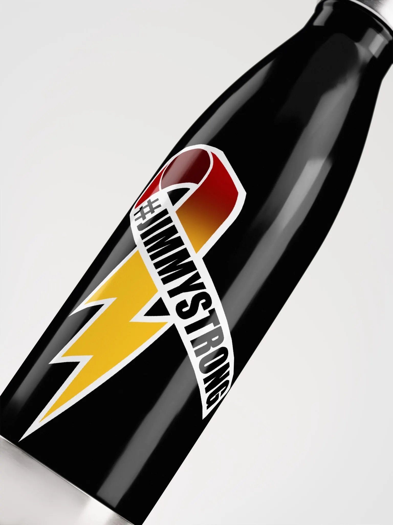 #Jimmystrong Flash Ribbon Water Bottle product image (5)