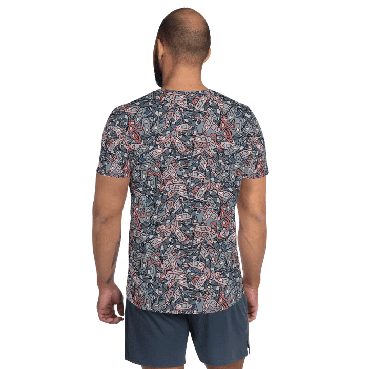 Shapes in Motion | Men´s Athletic T-Shirt product image (2)