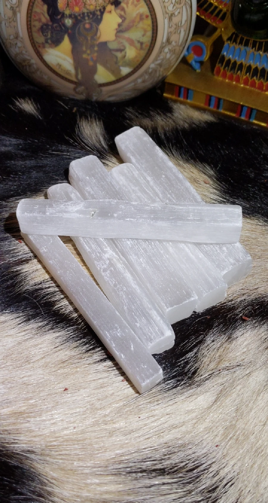 4 inch Selenite Stick product image (5)