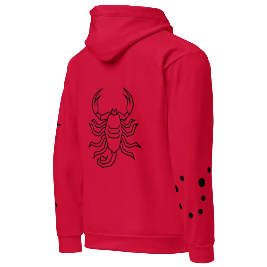 Red Scorpio Unisex Hoodie product image (5)
