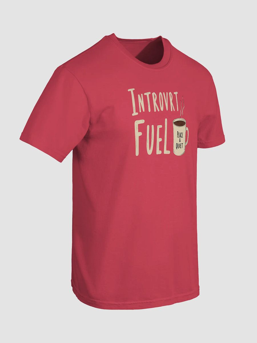 Introvert Fuel Coffee Cup T-Shirt product image (7)