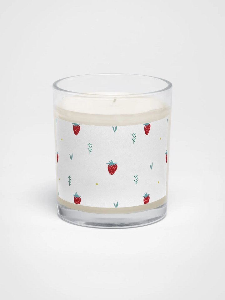 Strawberry Fields Soy Wax Candle product image (2)