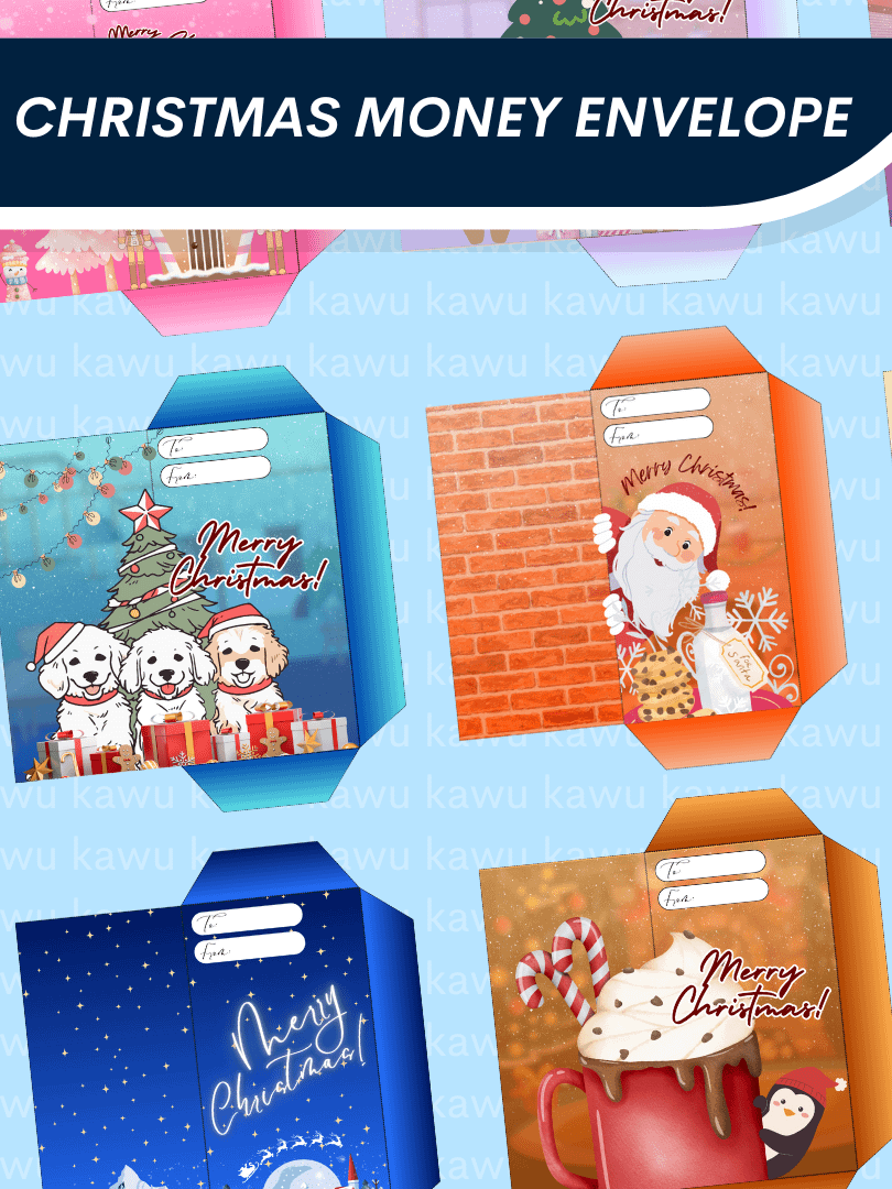 CHRISTMAS MONEY ENVELOPE product image (1)