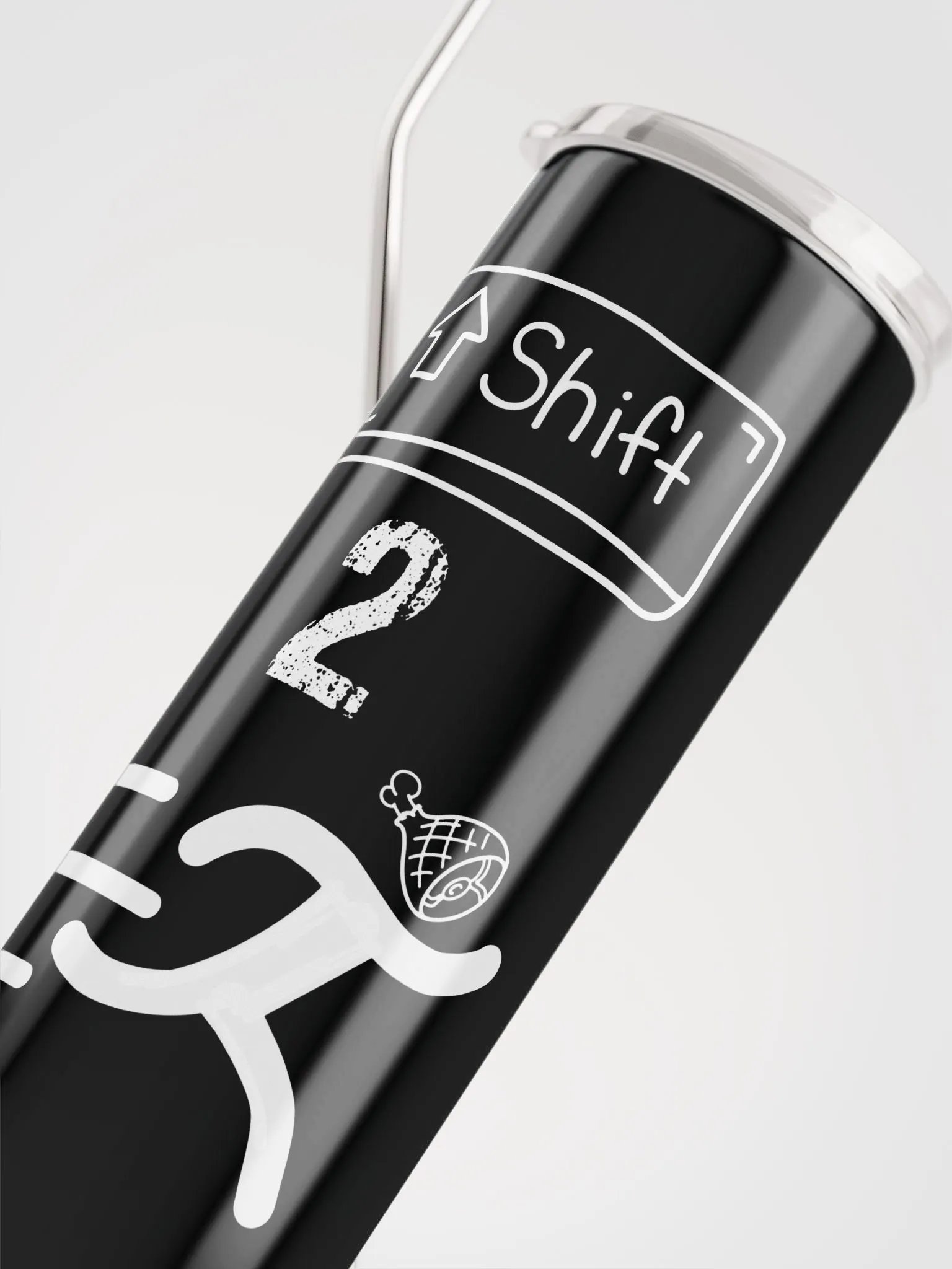 IYKYK - "Shift To Run" Stainless Steel Tumbler product image (5)