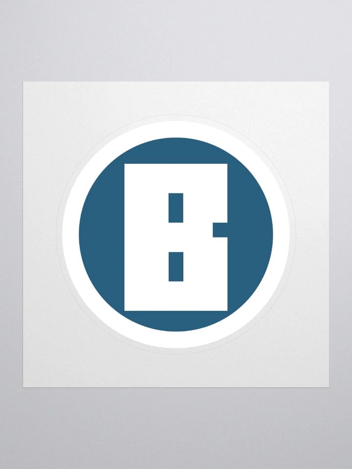 Boodlyneck Logo Sticker - Color product image (1)