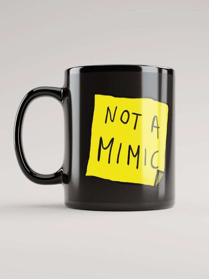 Not a Mimic Black Mug - Mimic Collection product image (2)