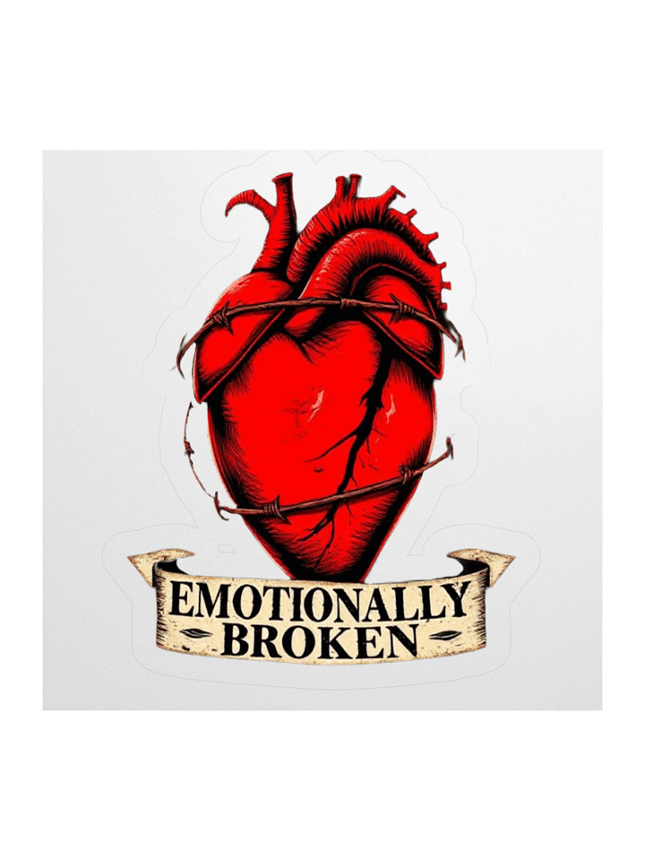 Emotionally Broken Stickers product image (2)