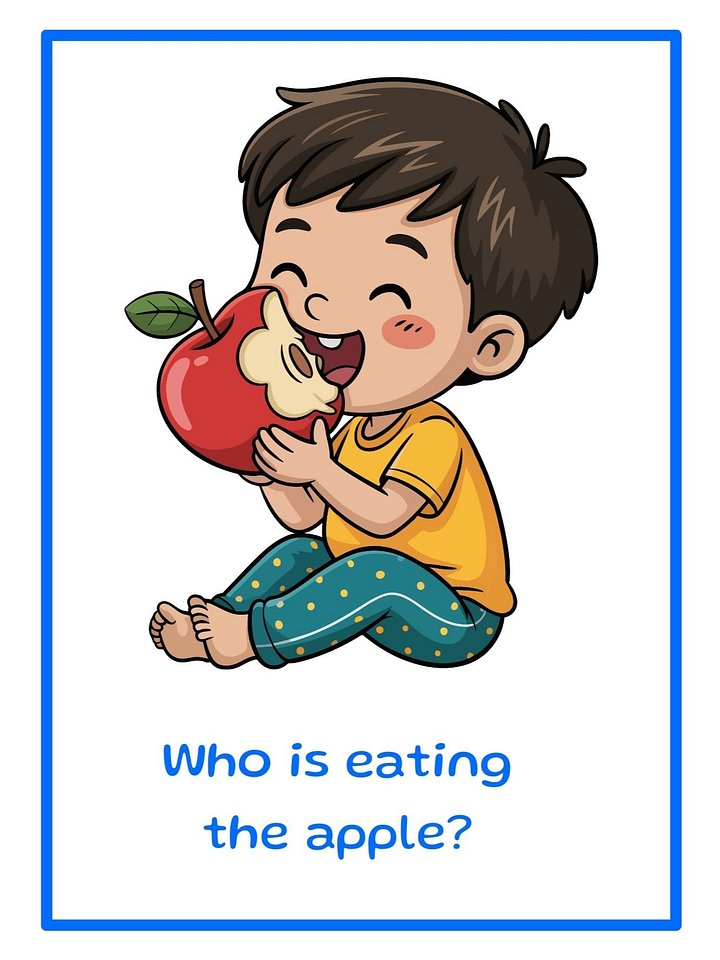 WH-Questions for children flashcards product image (2)