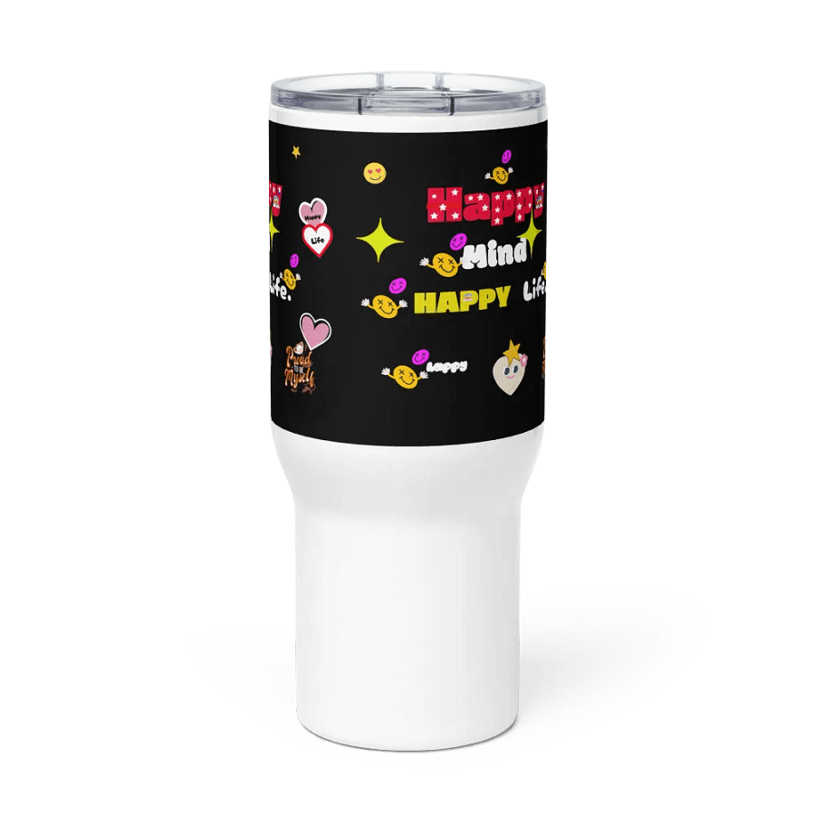 Happy Mind, Happy Life Travel Mug product image (2)