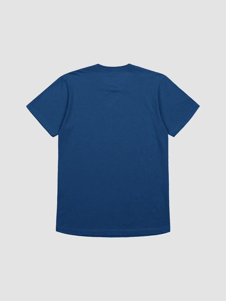 Blue Shirt Unisex Lightweight Cotton T-Shirt product image (2)