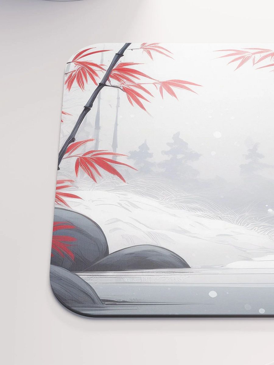 Snowy Lantern Small Mouse Pad (7 x 9) product image (7)