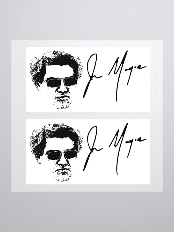 Juan Mayor Signature Sticker product image (1)