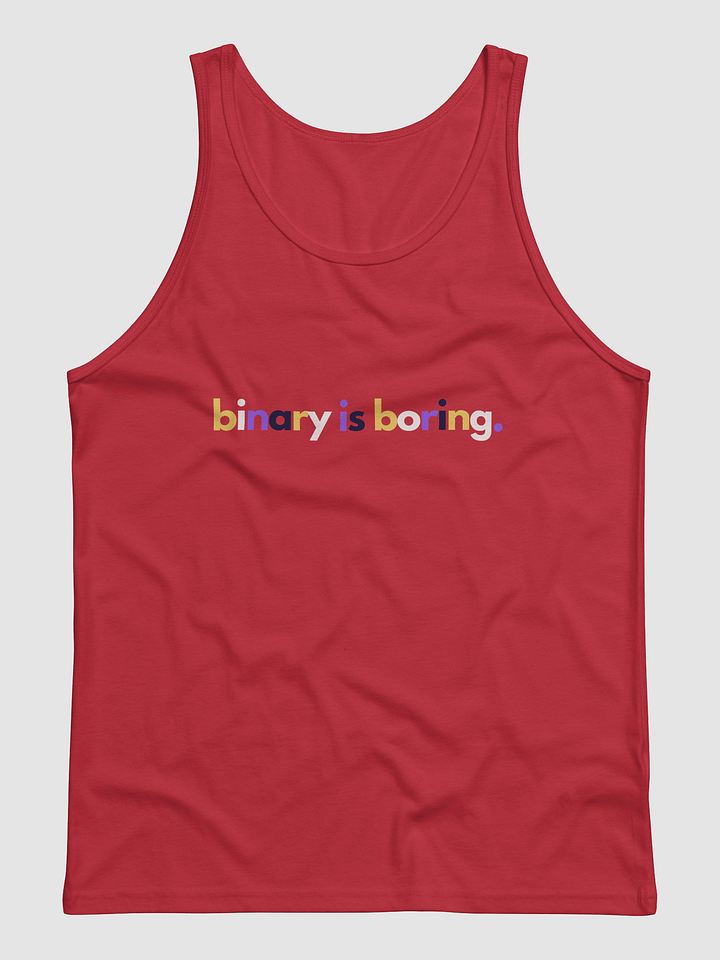 Binary Is Boring Tank product image (4)