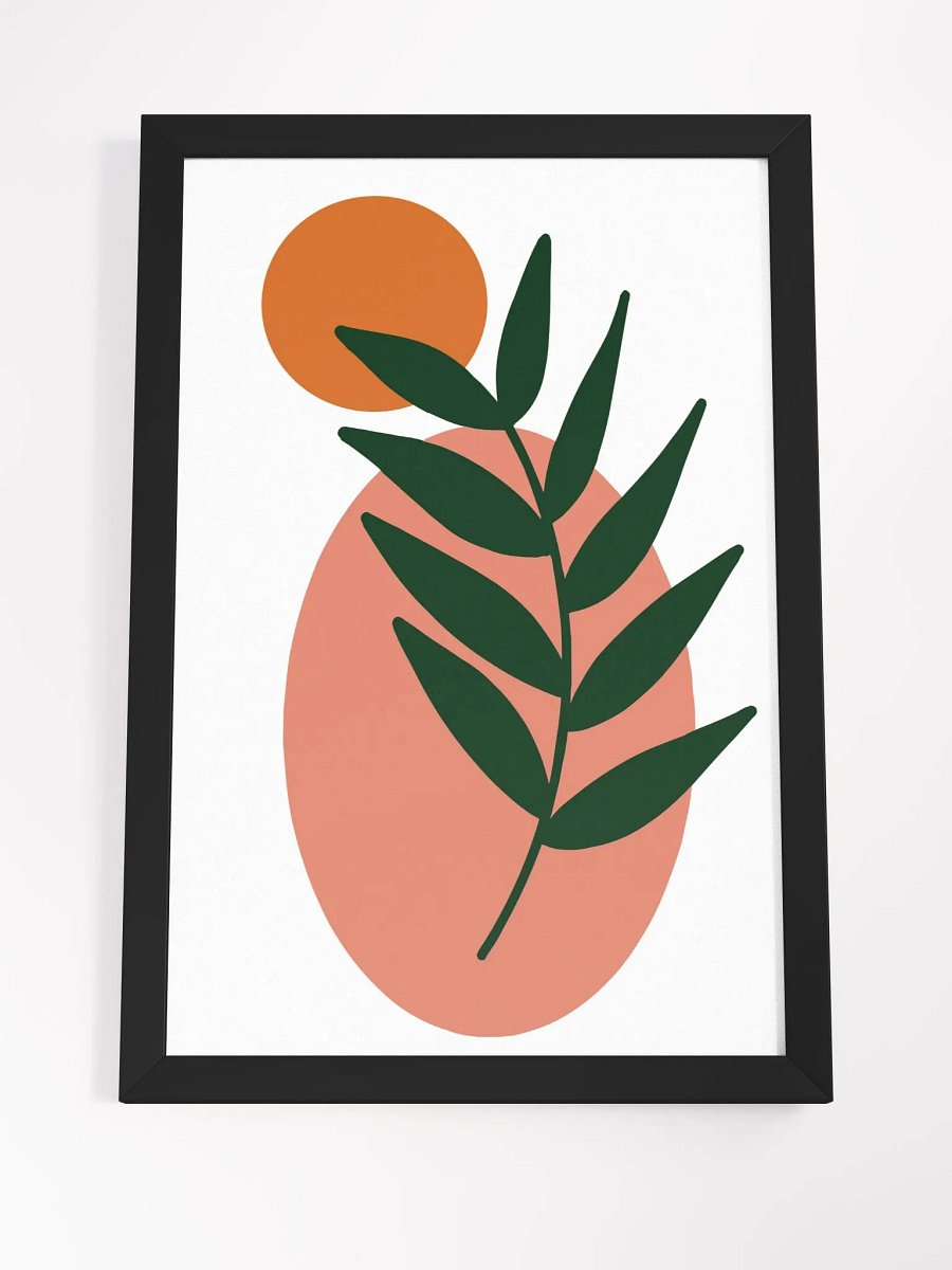 Modern Branch Abstract Framed Poster product image (23)