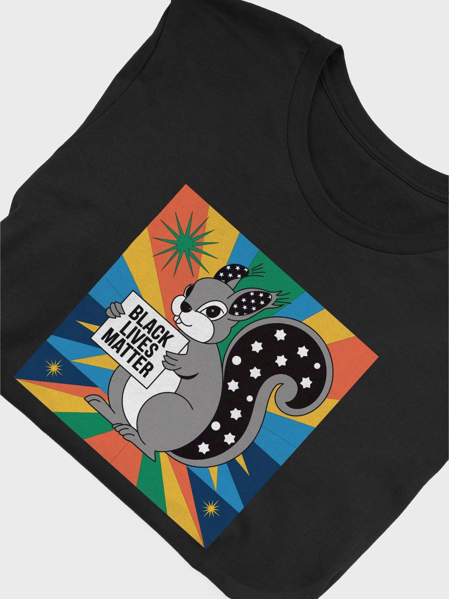 Super Flattering Soft Tee: Pooky Supports Black Lives Matter product image (5)