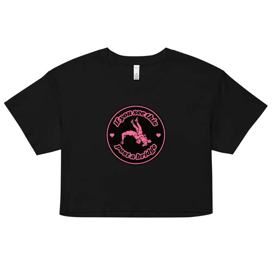 Post a Bridge Crop Top T-shirt product image (25)