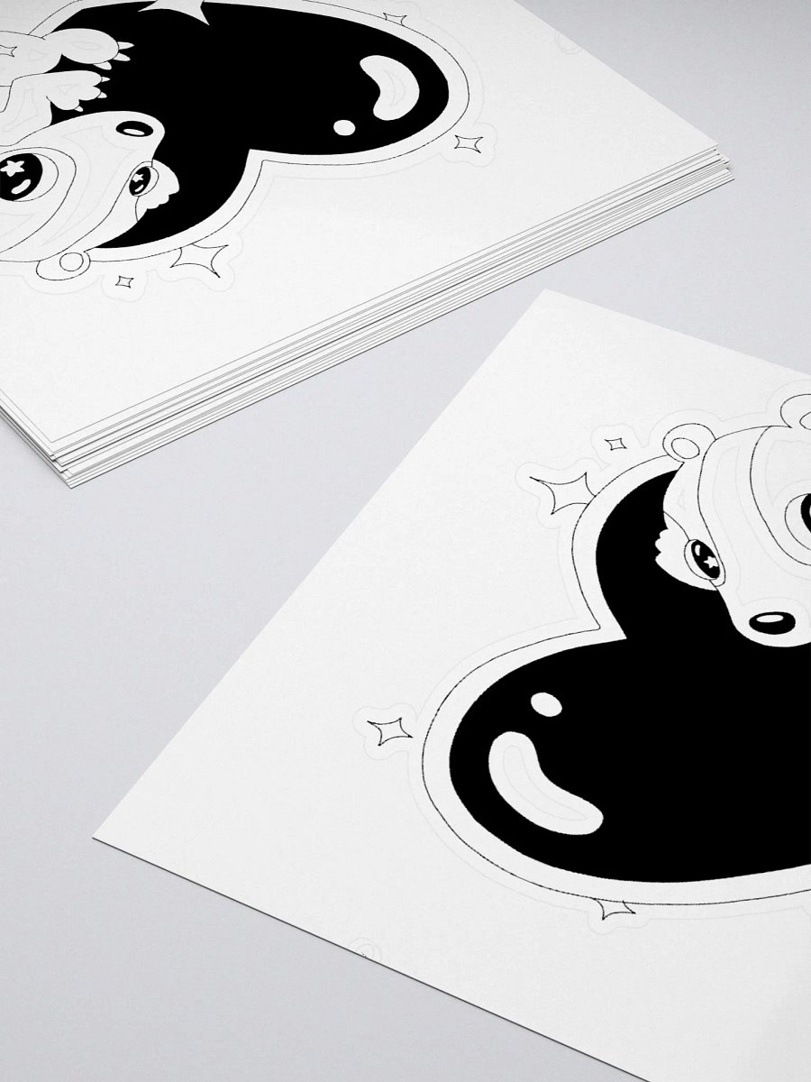 BADGERx FLOAT BLACK | STICKER product image (4)