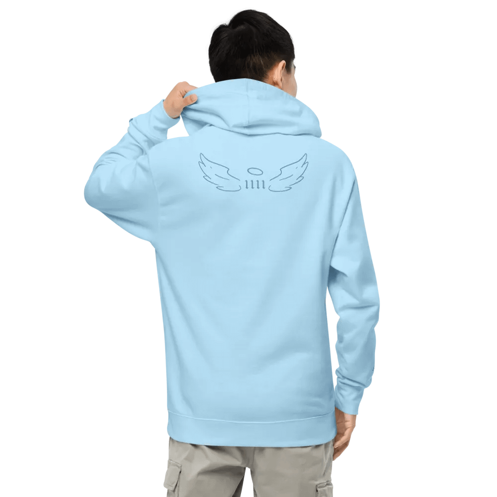 Independent Hoodie 1111 Hoodie - Aqua Teal Thread Embroidery product image (6)