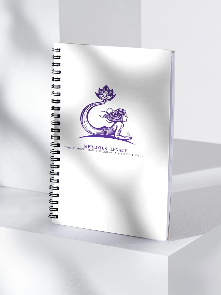Spiral Notebook – Original Emblem Edition 🌿 Where resilience meets the written word. product image (4)