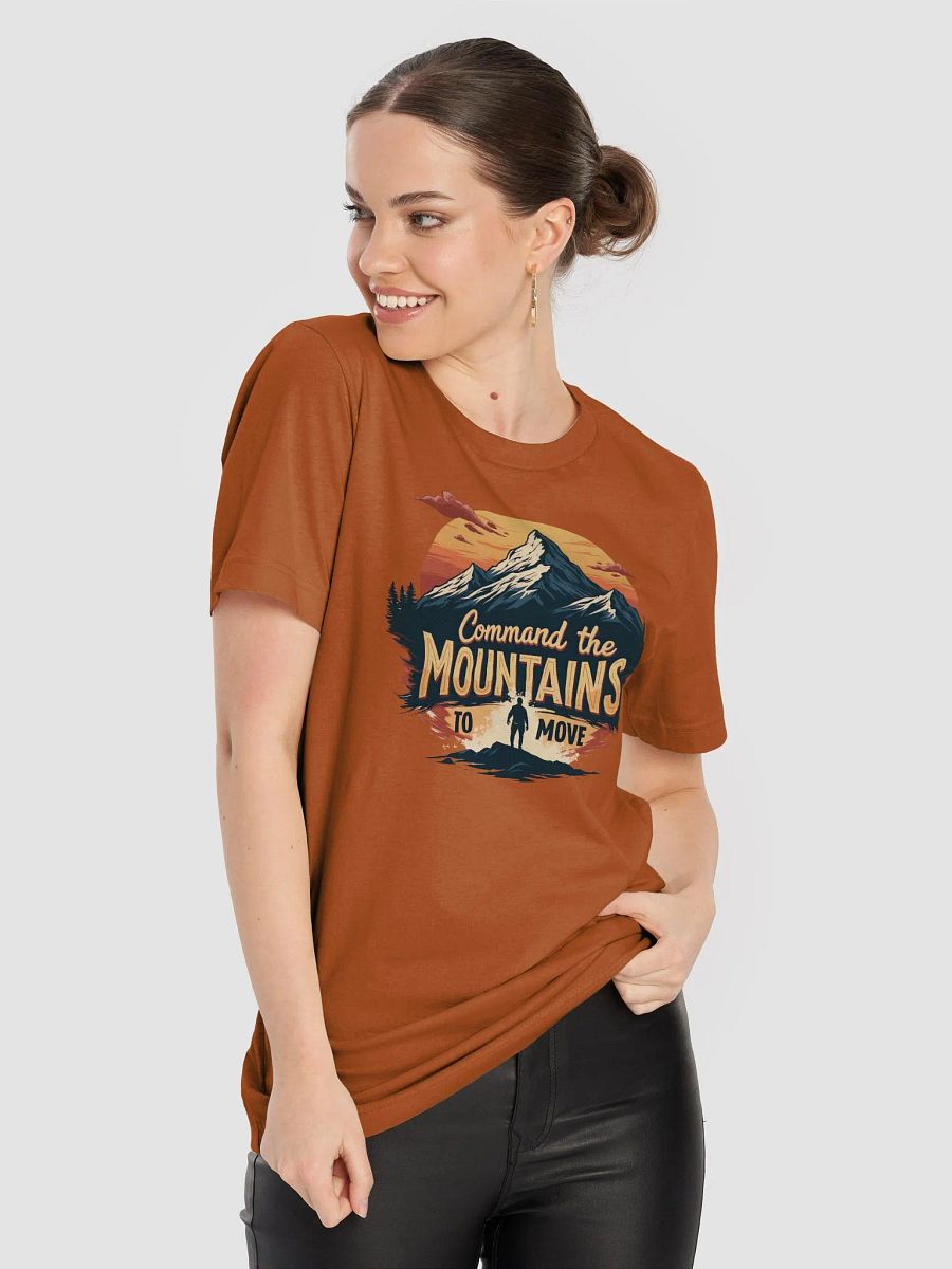 Command the Mountains: Conquer Your Challenges T-Shirt product image (40)