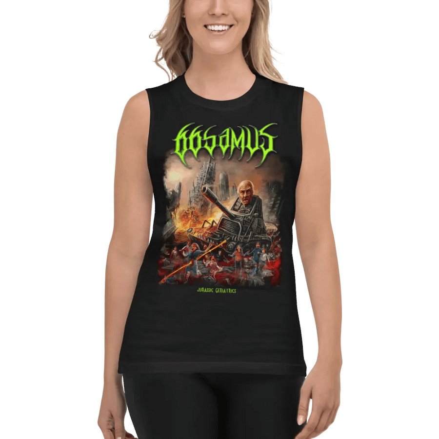 Jurassic Geriatrics muscle tank product image (4)