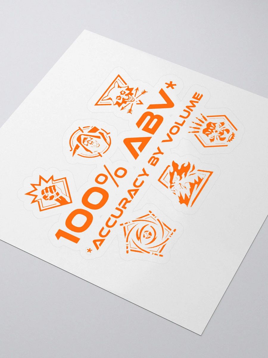 100% ABV Sticker product image (3)
