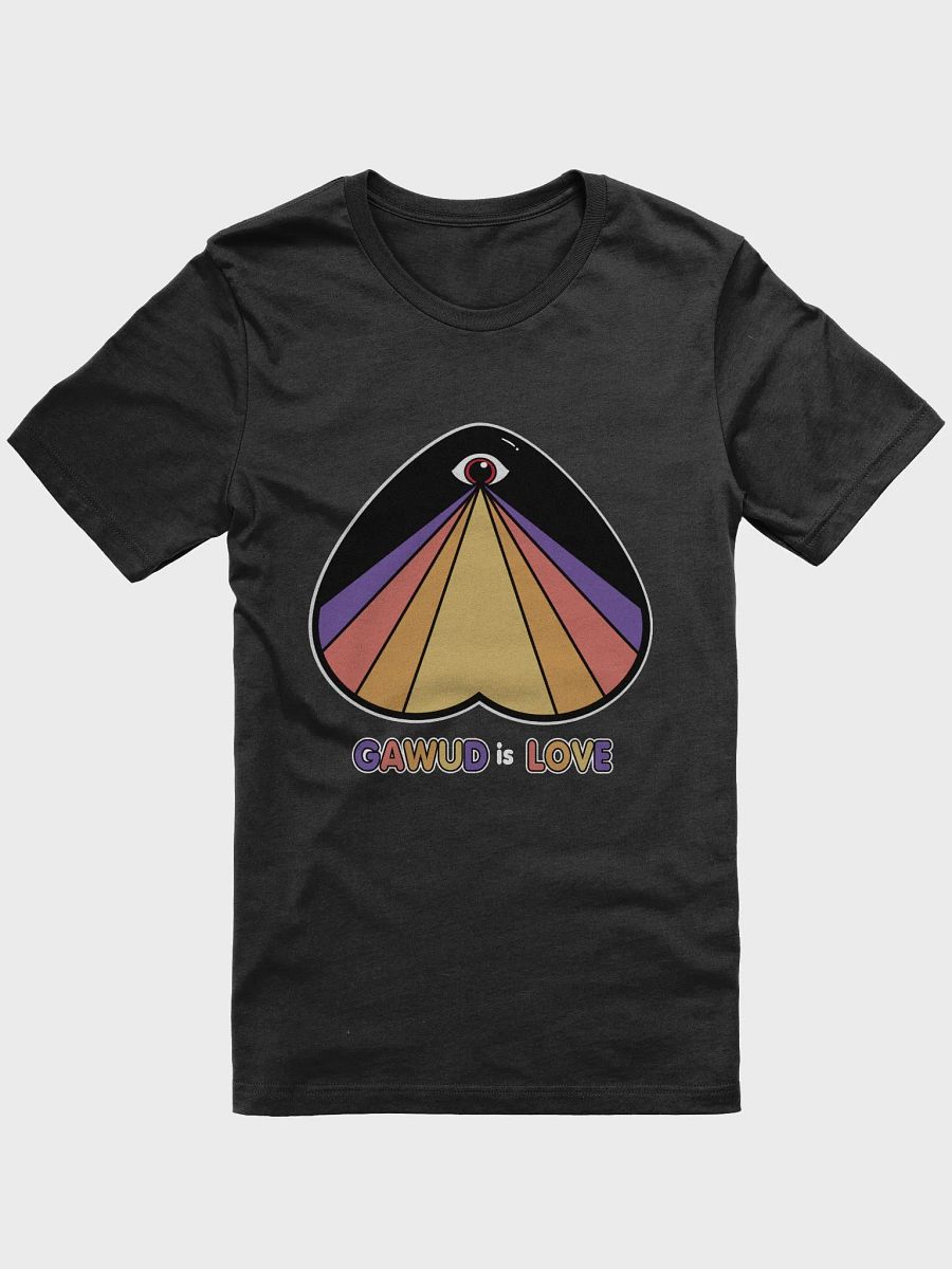 GAWUD is LOVE tee product image (1)