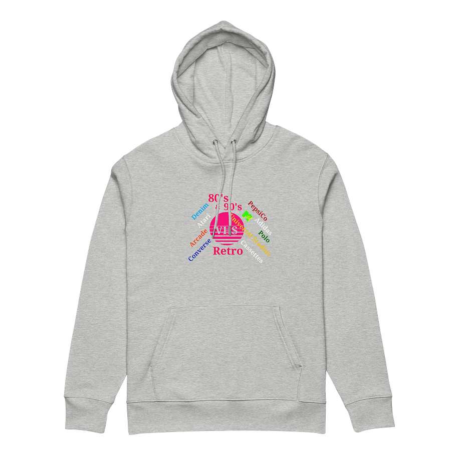 VHS Nostalgia Organic Hoodie product image (5)