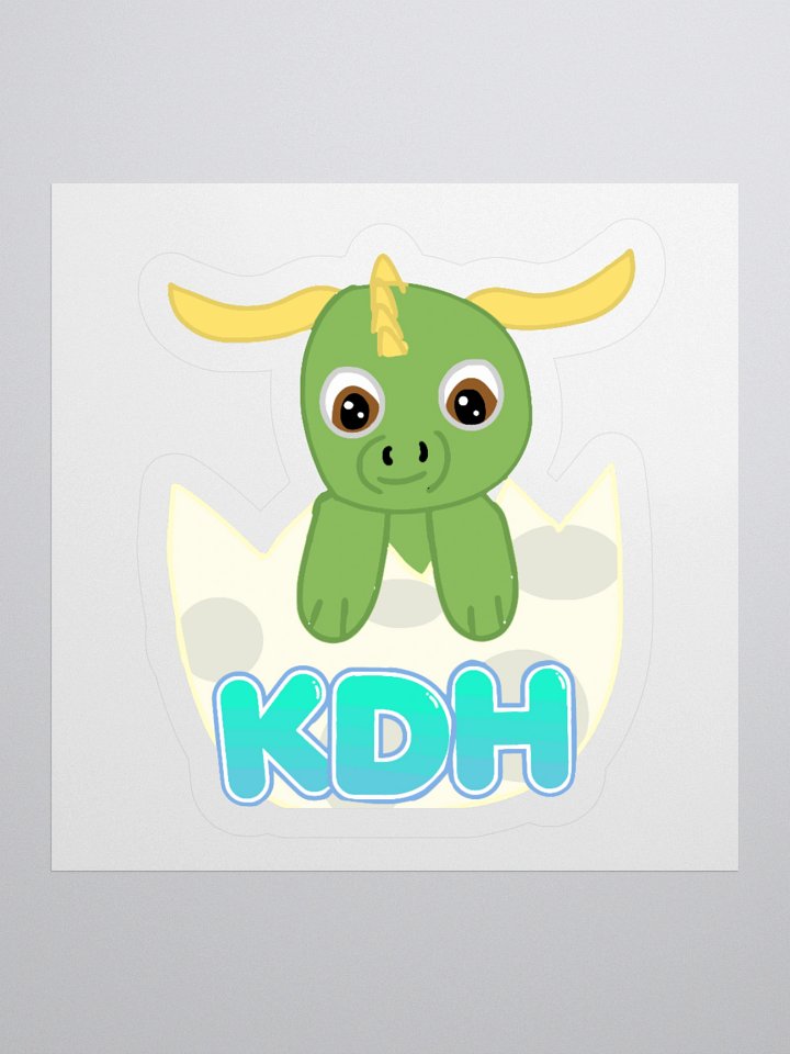 KDH Logo Sticker product image (1)