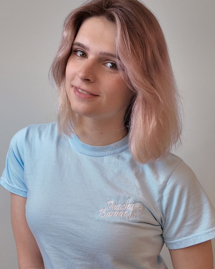 Embroidered Peachybunnn Tee product image (2)