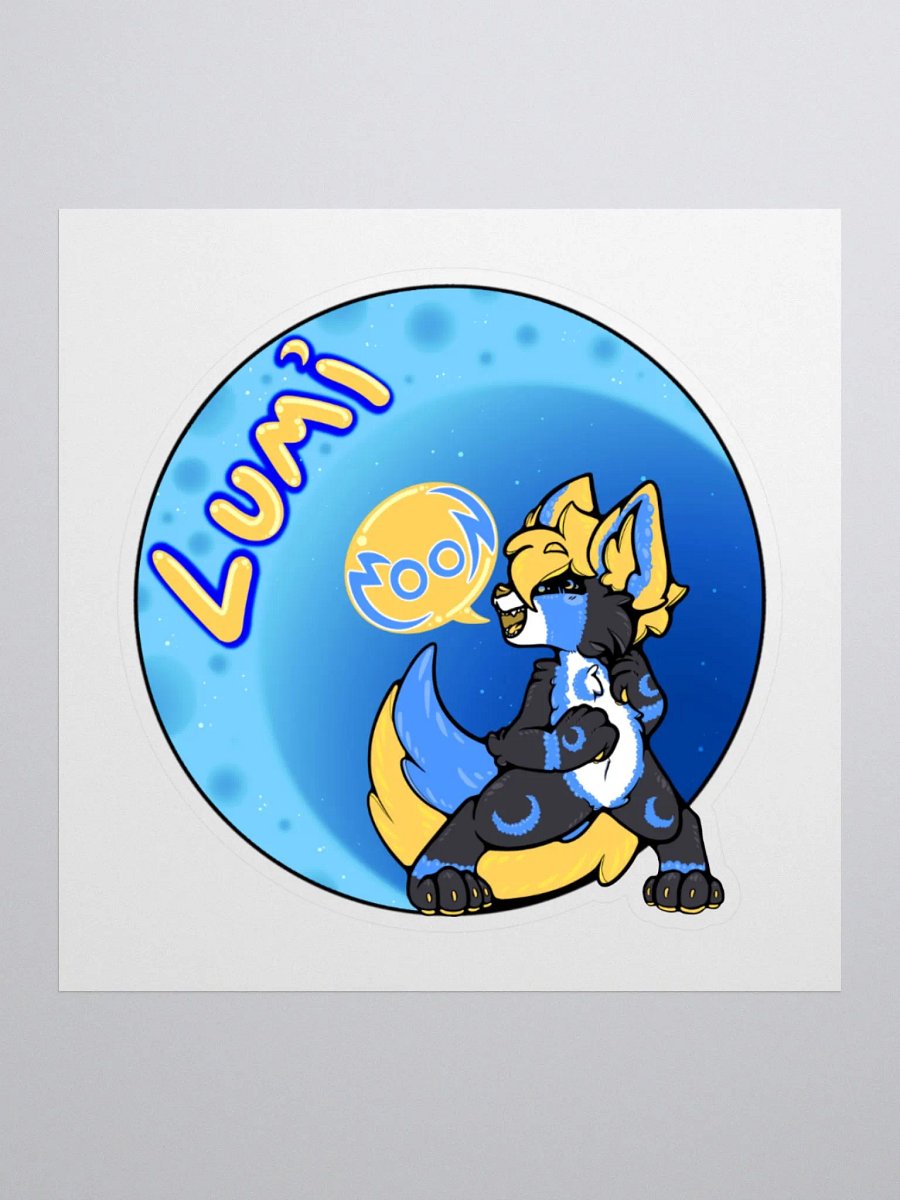 Lumi Moon Sticker product image (1)