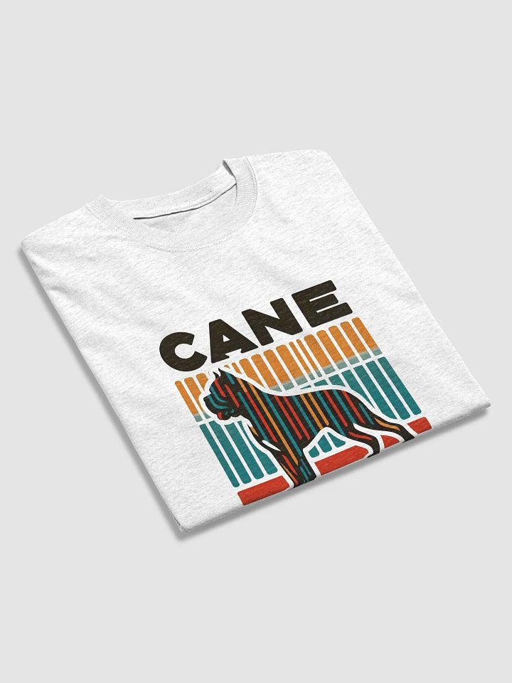 Cane Corso Retro Tee – Light and Vintage Vibe product image (2)