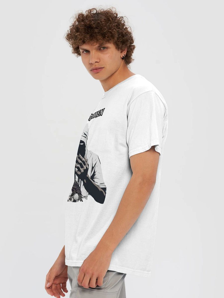 PREMIUM 100% COTTON HEAVYWEIGHT T-SHIRT 🌚 The mysterious figure product image (6)