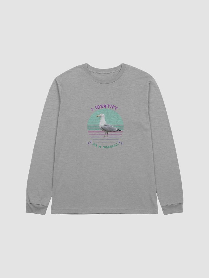 I Identify as a Seagull Long Sleeve T-shirt product image (1)