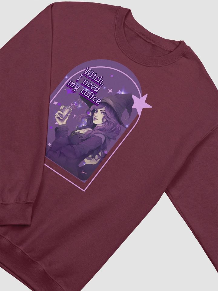 Mystical Witch's Coffee classic crewneck sweatshirt product image (2)