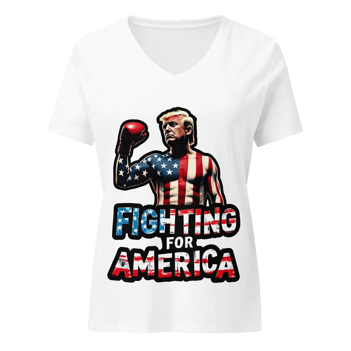 Women's T-Shirt: Trump, Fighting for America product image (21)