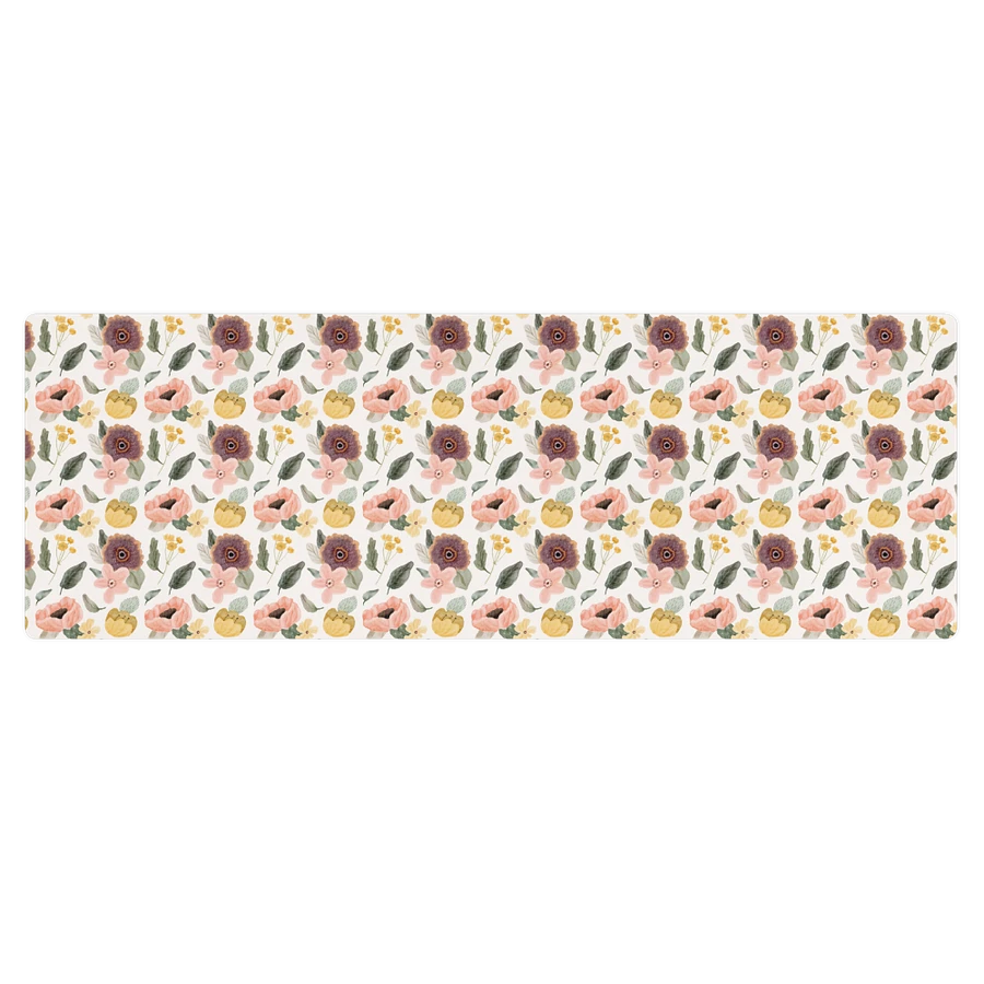 Anemone Flower Pattern Yoga Mat product image (3)
