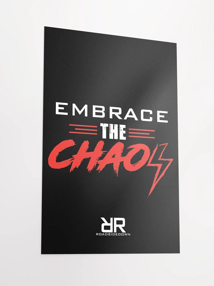 Embrace the Chaos Poster product image (5)